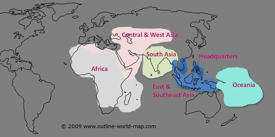 圖2　亞蔬服務範圍圖（亞蔬提供）