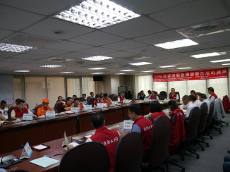 林務局/105年度堰塞湖緊急應變聯合高司演練。