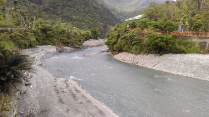 臺東林管處/樂林橋上游河段清疏完成。