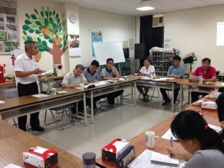 水土保持局臺中分局召開荔枝產業的跨域合作工作平臺會議。（105.07.14攝於興隆社區）