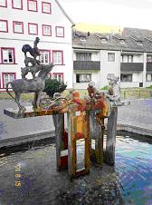 德國艾斯菲爾德～小紅帽的故鄉童話噴泉