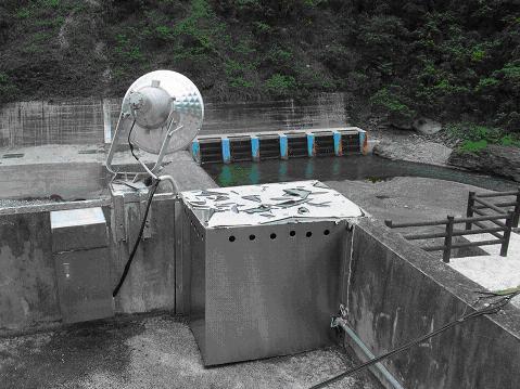 卑南上圳進水口數位自動控制及遠端遙測整合系統(台東農田水利會提供)