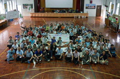 參與同仁於活動結束的大合照 